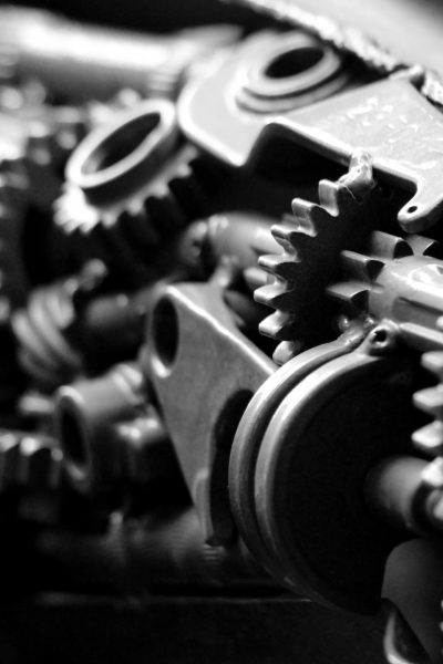 black-and-white-engine-gears